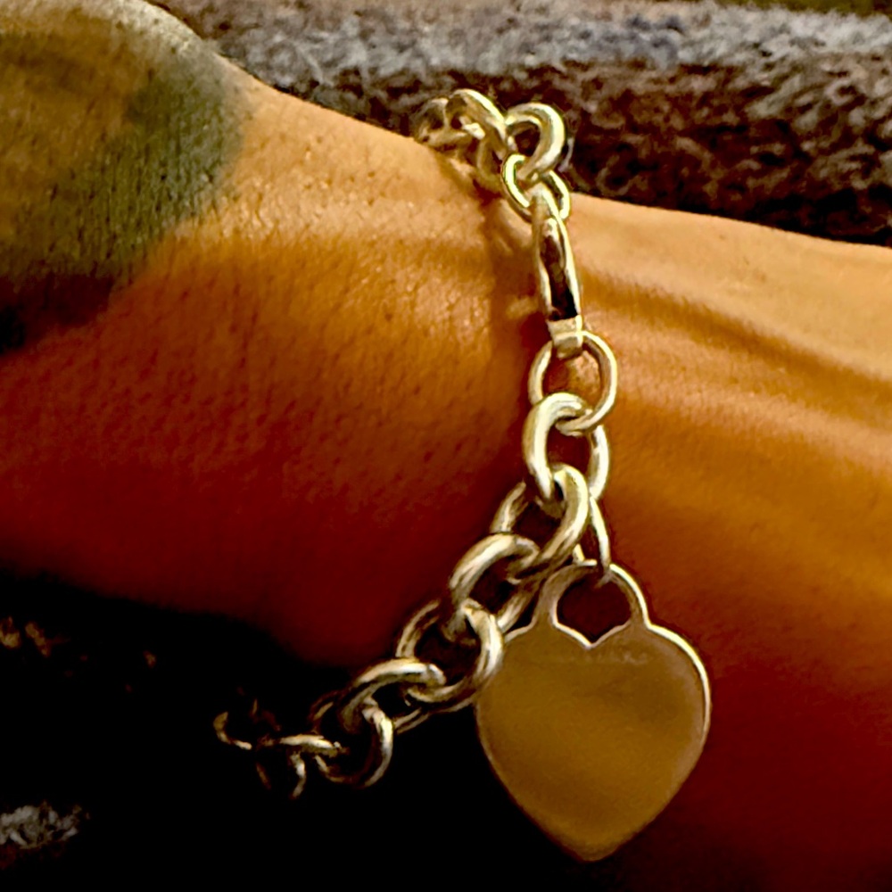 Tiffany & Co. Silver Heart Bracelet